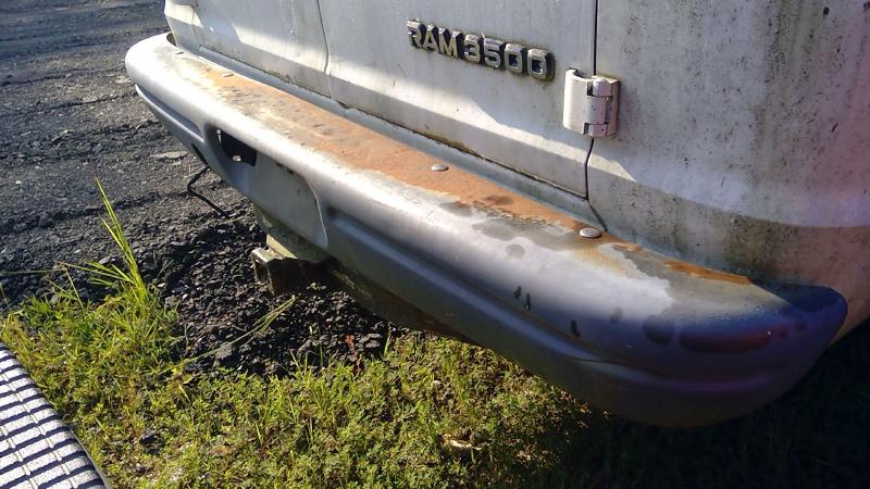 2002 Dodge B3500 Rear Bumper Assembly