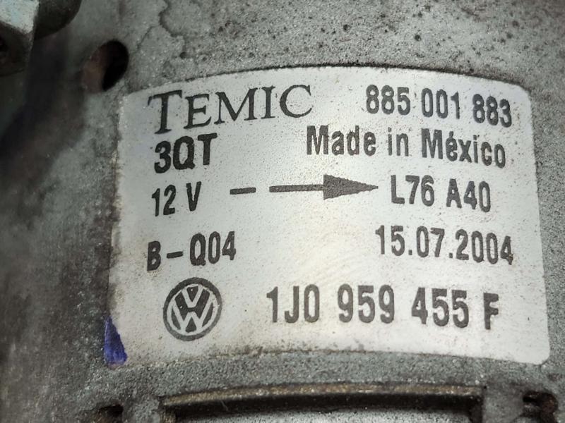 2005 Volkswagen Jetta Electric Cooling Motor