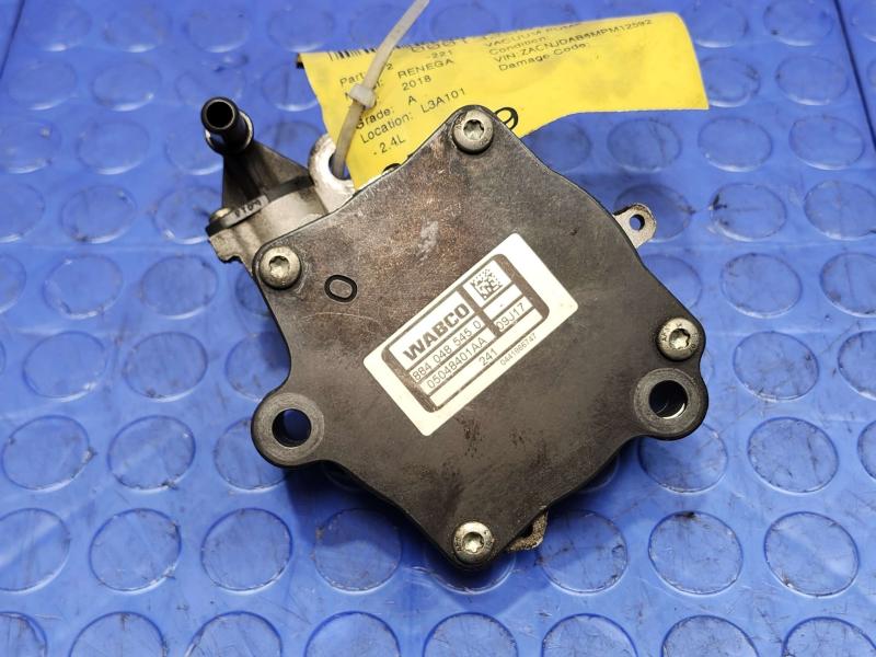 2018 Jeep Renegade Vacuum Pump