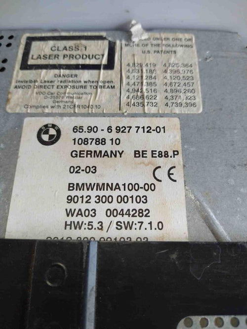 2002 BMW 745i Audio & Visual Equip.(Radio)
