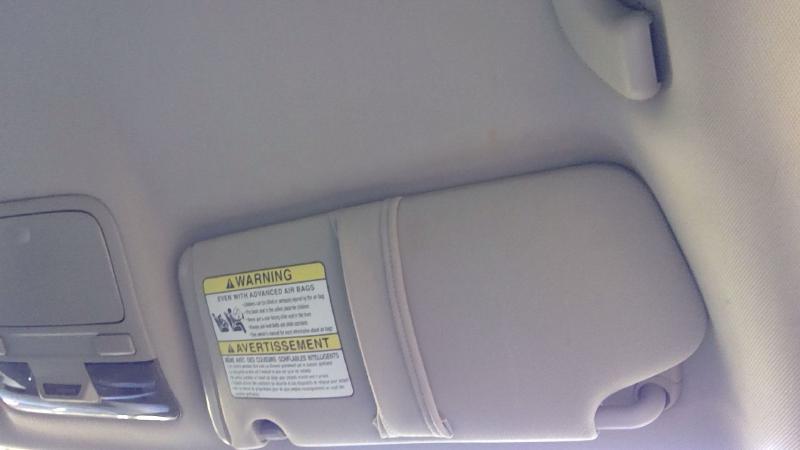 2002 - 2005 Subaru Outback Sun Visor RH Passenger Side Gray OEM 92011AG58AOR