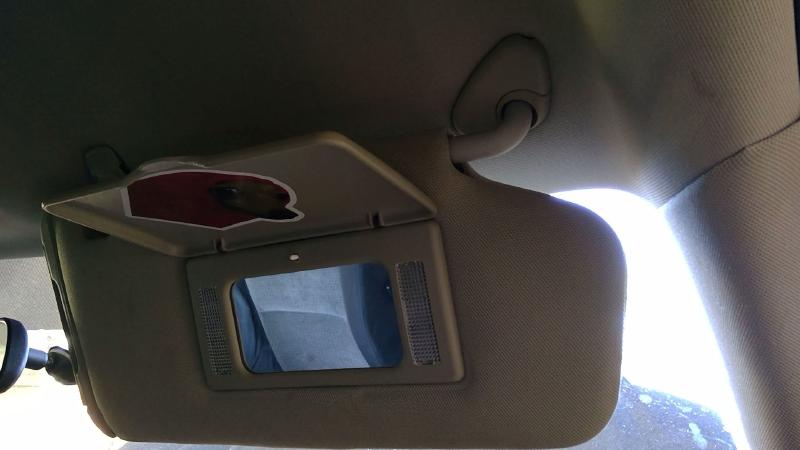 2002 - 2005 Subaru Outback Sun Visor RH Passenger Side Gray OEM 92011AG58AOR