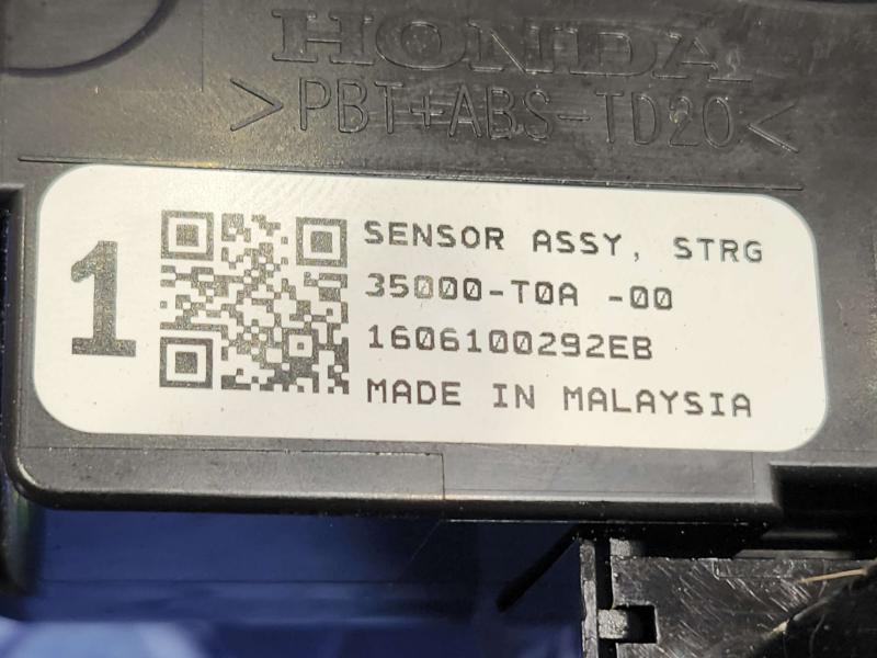 2016 Honda Fit Clockspring (Srs)