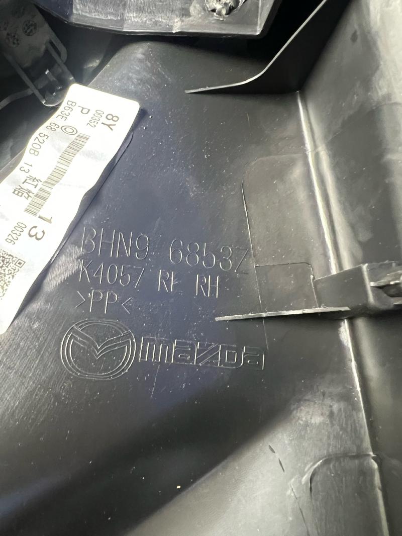 2017 Mazda Mazda3 Rear Door Trim Panel