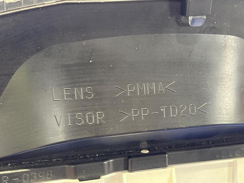2012 Honda Civic 1.8L Lower Instrument Cluster Tachometer OEM 78200TR0A41