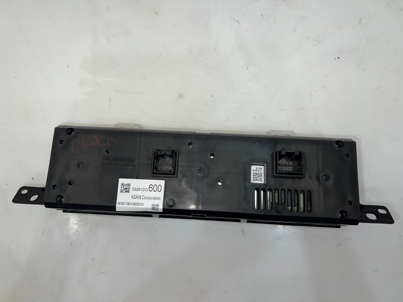 2016 Subaru Forester Clock / Temperature Screen OEM 85261SG600