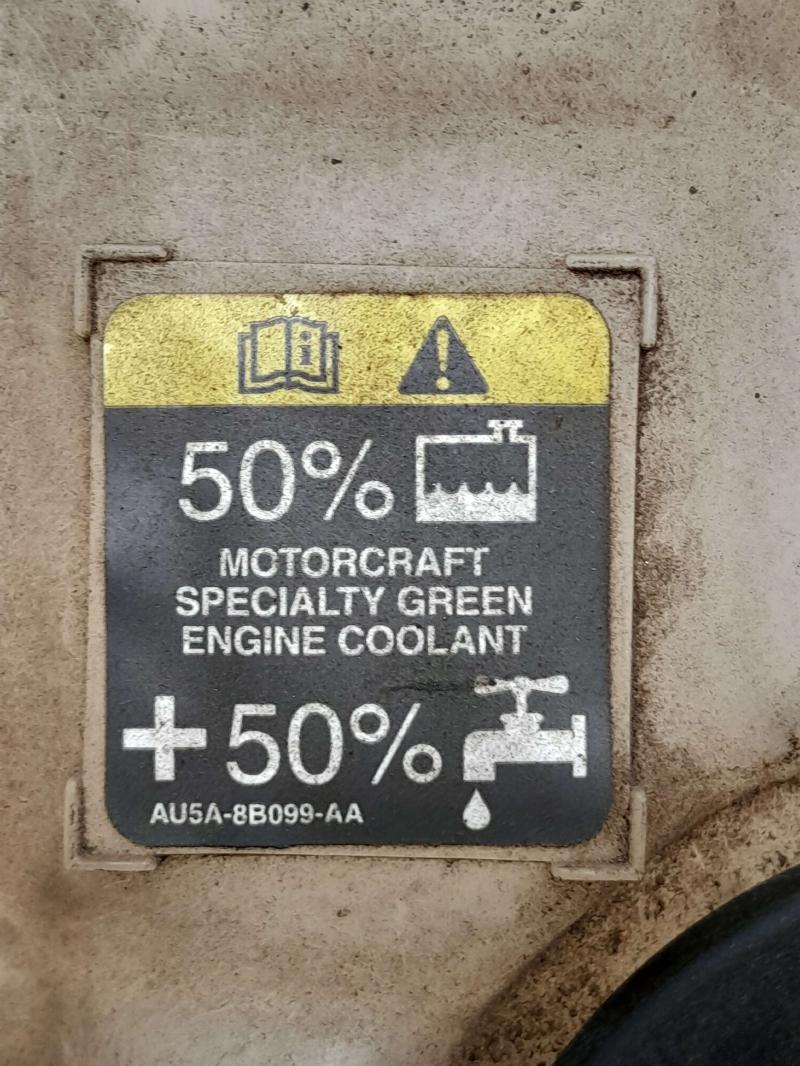 2010 - 2012 Ford Fusion Engine Coolant Reservoir Tank OEM AE5Z8A080C