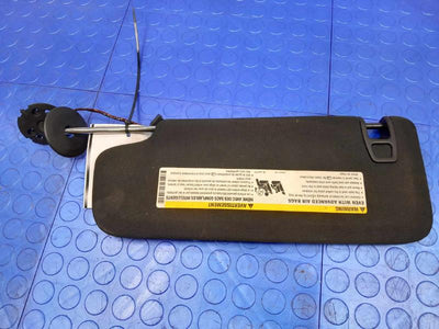 2013 Cadillac ATS Sun Visor Right Passenger Side Black Genuine OEM 22840372,RH