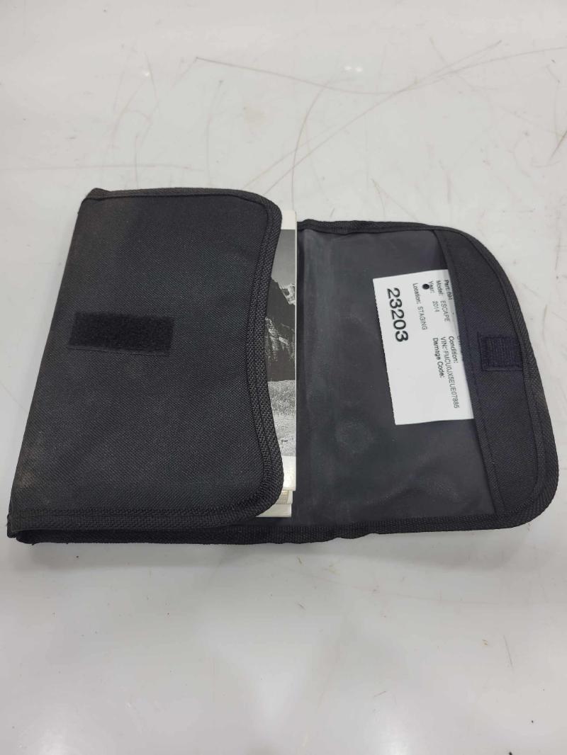 2014 Ford Escape Owners Manual