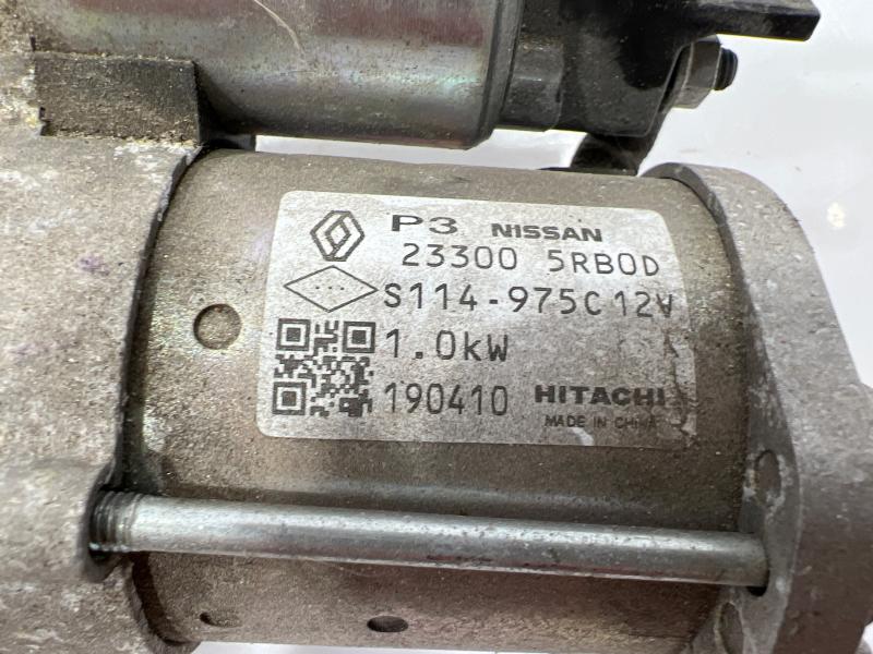 2020 Nissan Versa Starter Motor