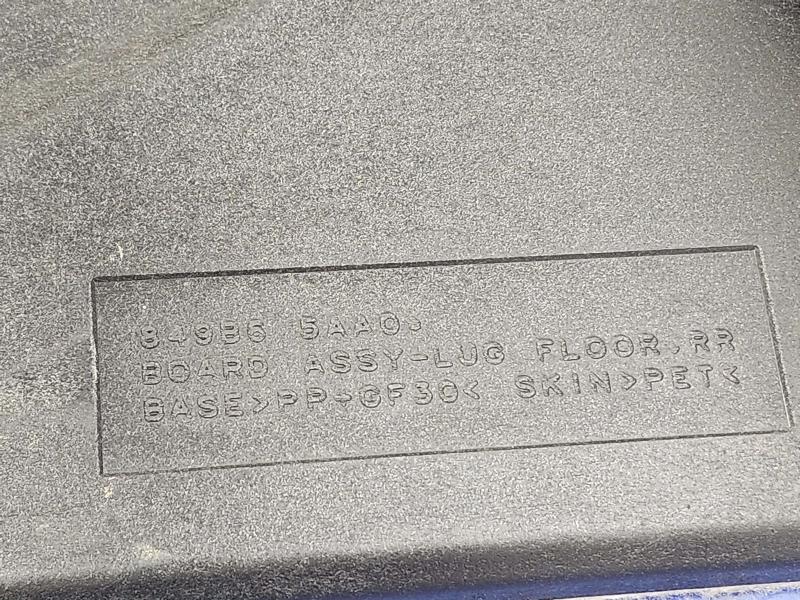 2015 Nissan Murano Spare Tire Cover