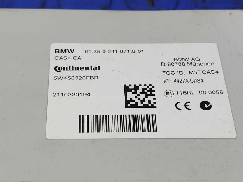 2011 BMW 535i Chassis Brain Box