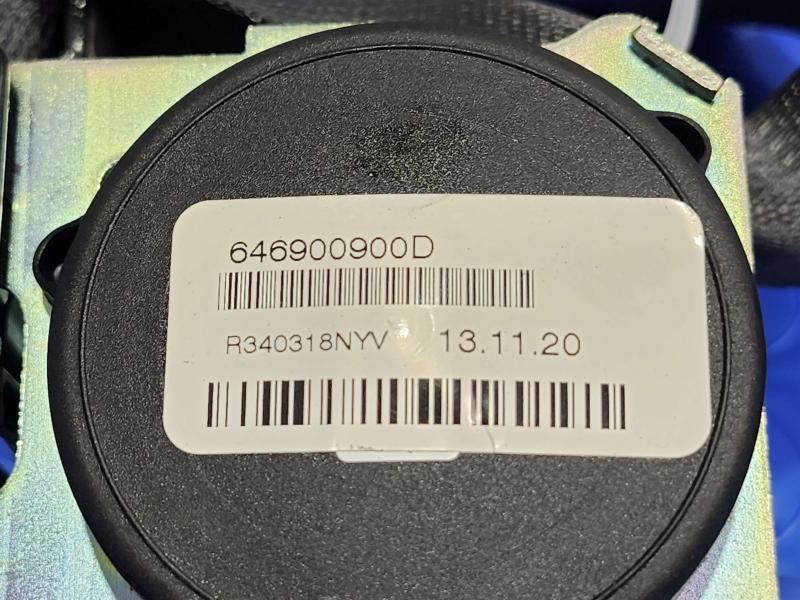2021 Hyundai Sonata Rear Seat Belt