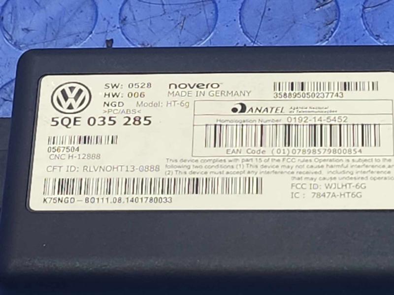 2015 Volkswagen Golf Chassis Brain Box