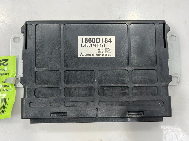 2019 Mitsubishi Mirage 1.2L Electronic Control Module ECU ECM OEM 1860D184