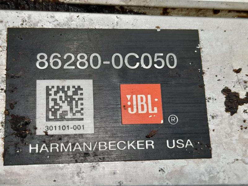2005-2007 Toyota Sequoia JBL Radio Amplifier Assembly Genuine OEM 862800C050