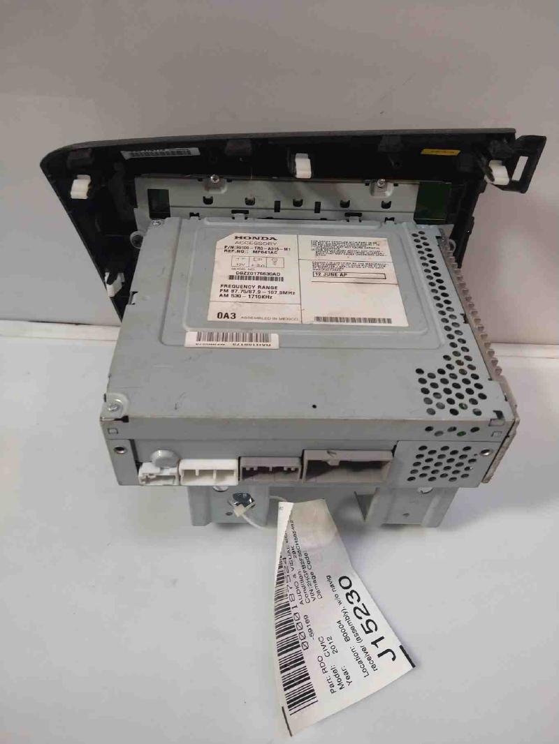 2012 Honda Civic Audio & Visual Equip.(Radio)