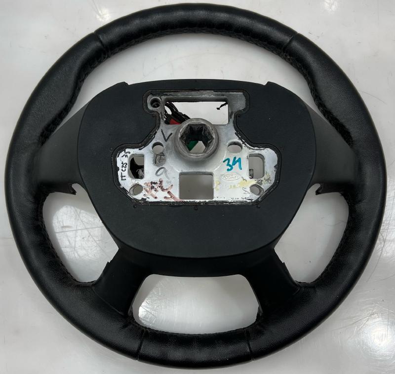 2013 - 2018 Ford C-Max Steering Wheel - Black Leather OEM DV6Z3600AA