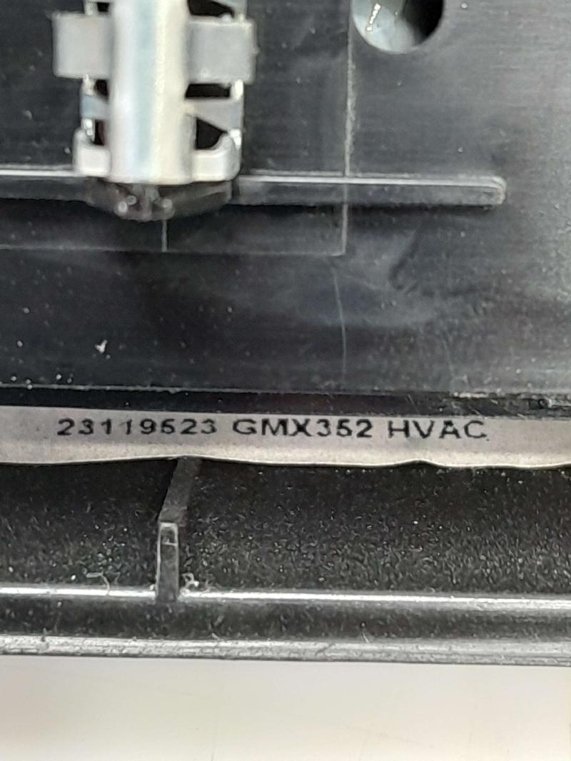 2018 Chevrolet Impala Heater A/C Control