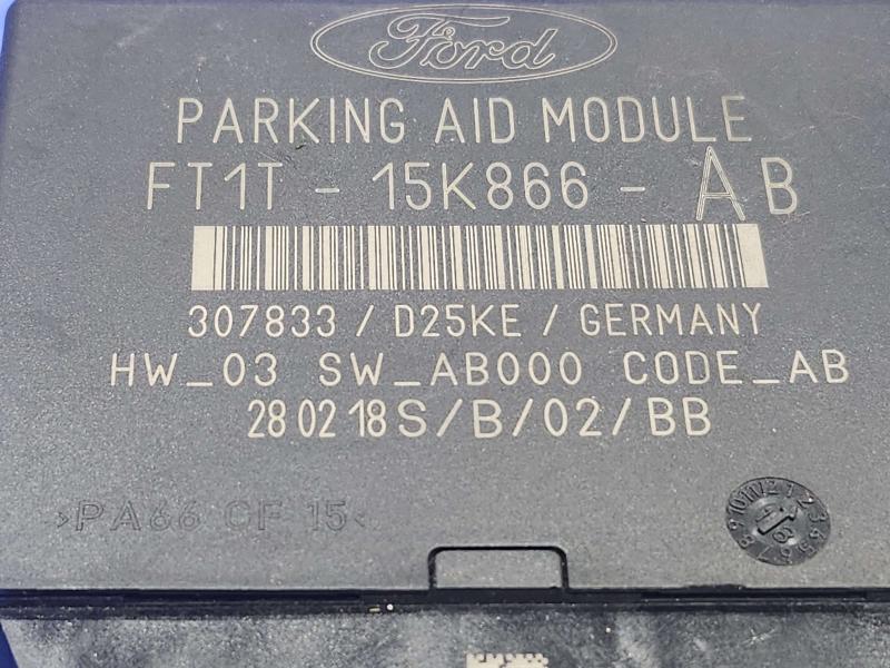 2018 Ford Transit Connect Chassis Brain Box