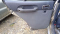 1996 1997 Toyota Rav4 Rear Door Trim Panel LH Driver Side Power Gray / Blue OEM