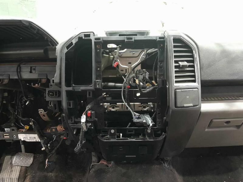 2015-2018 Ford F-150 XL XLT Column Shift Dashboard Panel Dash Pad - Black/Gray OEM KL3Z1504320SA