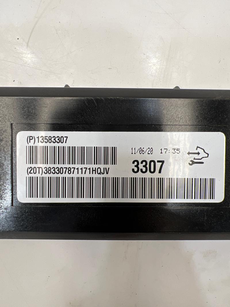 2012 Chevrolet Volt Chassis Brain Box