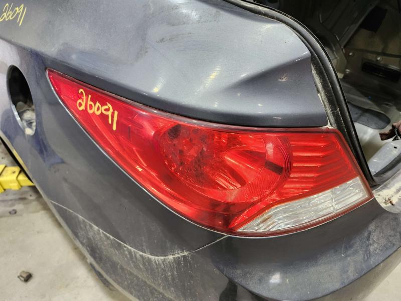 2013 Hyundai Accent Tail Light Assembly