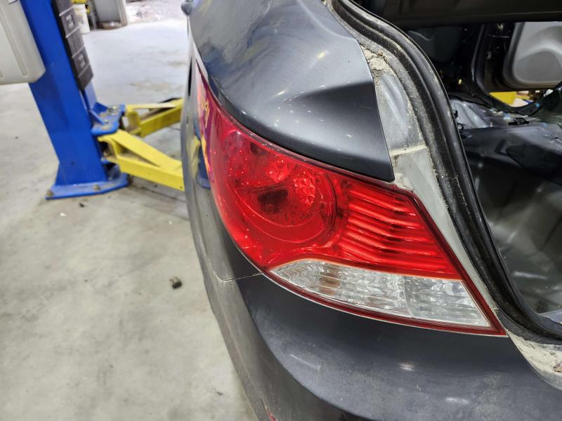 2013 Hyundai Accent Tail Light Assembly