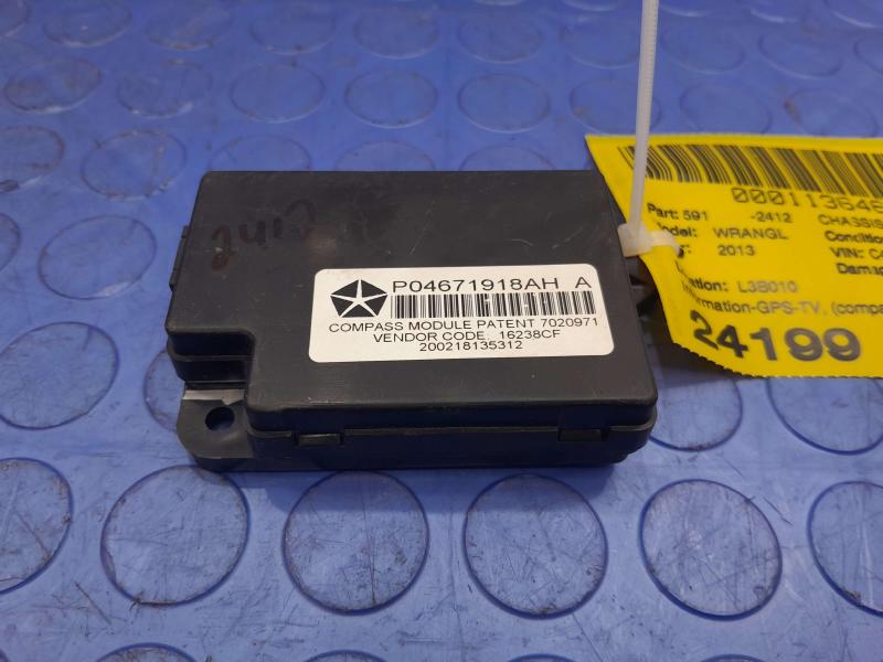 2011-2015 Jeep Wrangler Compass Control Module Genuine OEM Part 04671918AH