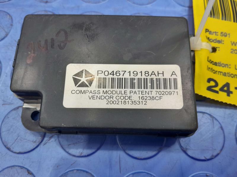 2011-2015 Jeep Wrangler Compass Control Module Genuine OEM Part 04671918AH
