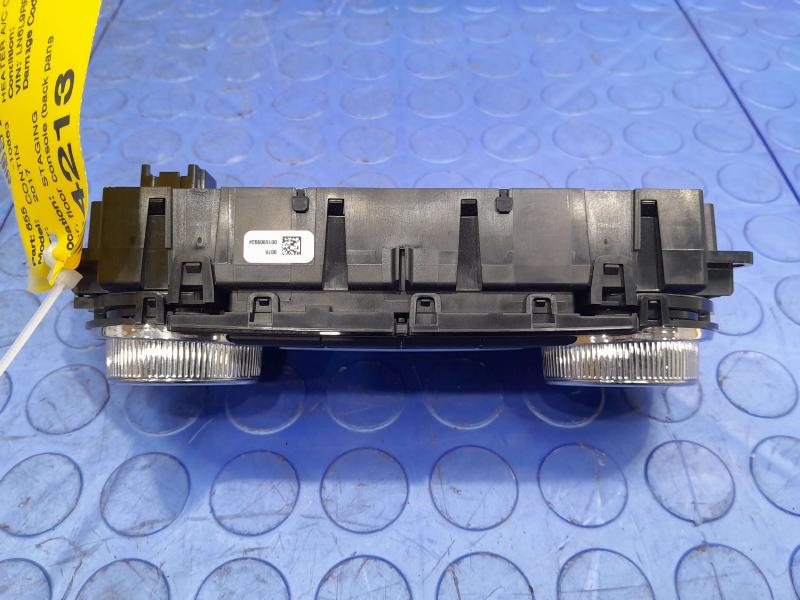 2017 Lincoln Continental Heater A/C Control
