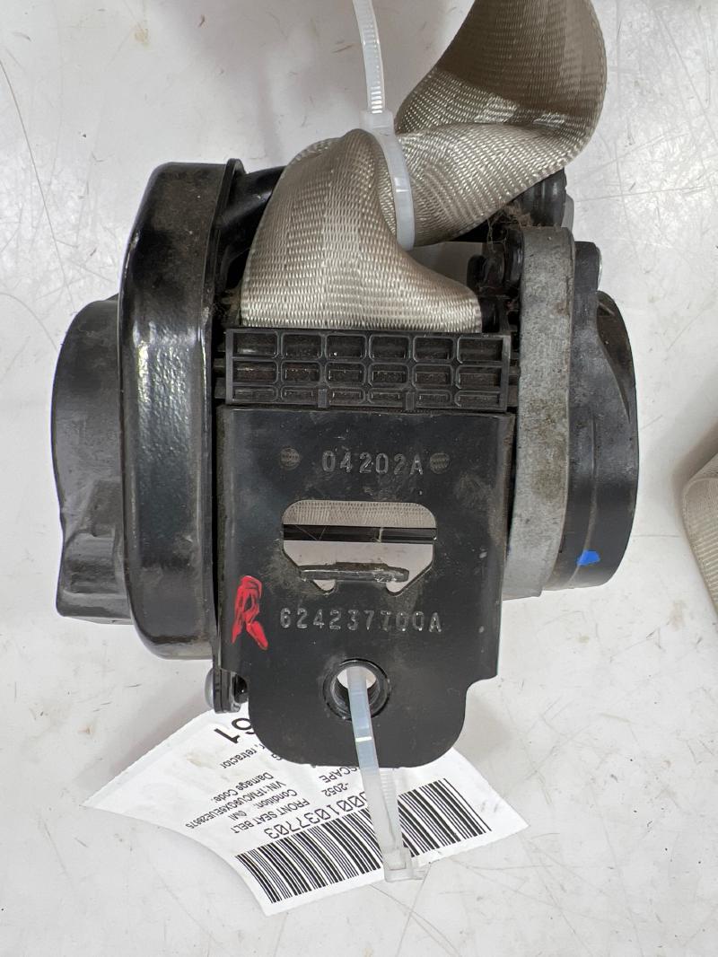 2014 Ford Escape Front Seat Belt