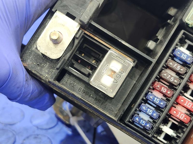 1997 Toyota Tacoma Engine Fuse Box