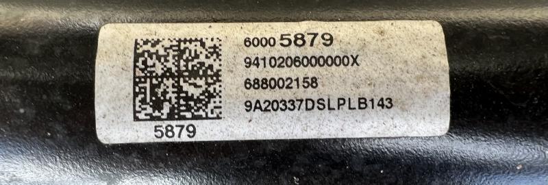 2021 Chevrolet Trailblazer Rear Drive Shaft