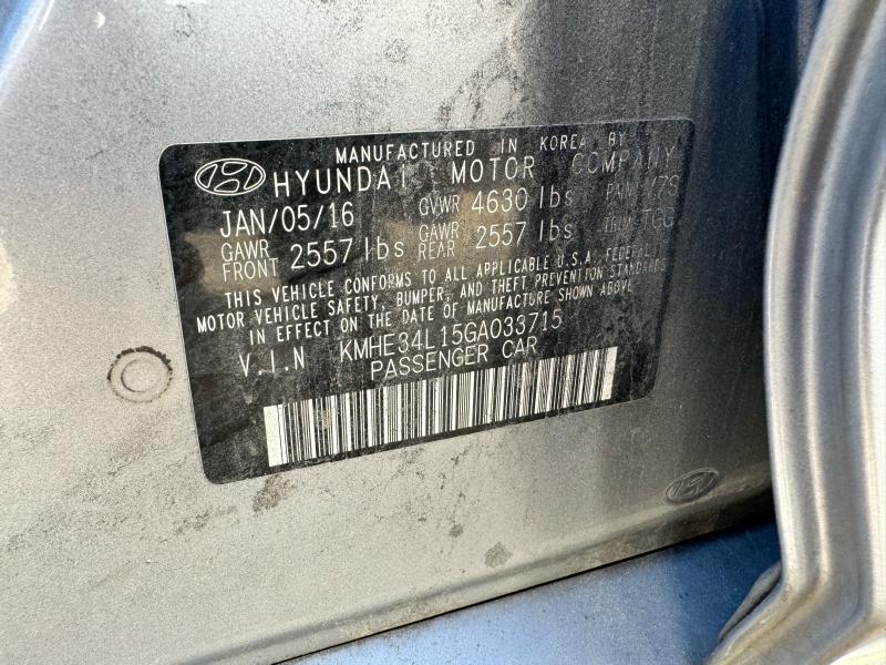 2016 Hyundai Sonata Air Cond. Evaporator