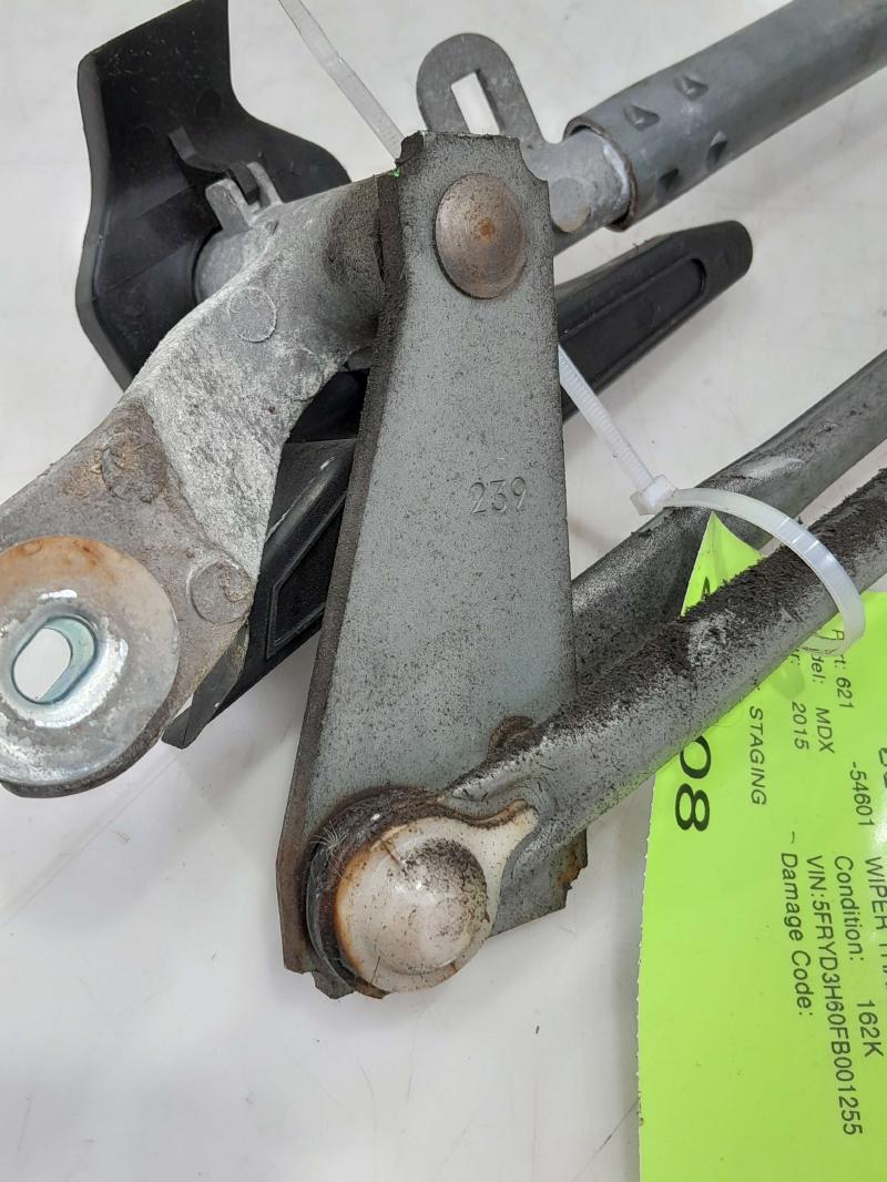 2014 - 2020 Acura MDX Windshield Wiper Linkage Transmission OEM 76530TZ5A01