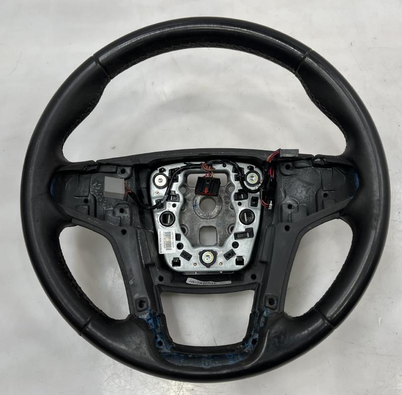 2014 Buick Lacrosse Steering Wheel w/o Heat Black Leather OEM 23153228