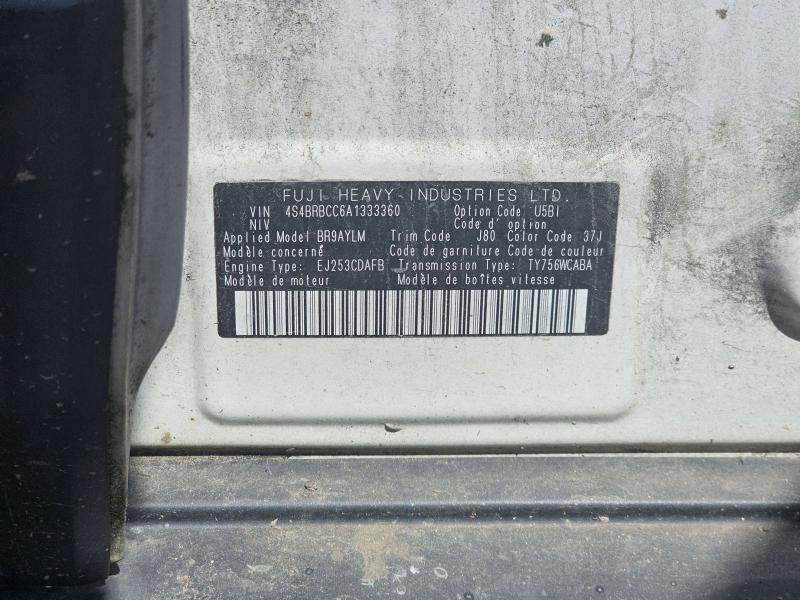 2010 Subaru Legacy Wheel