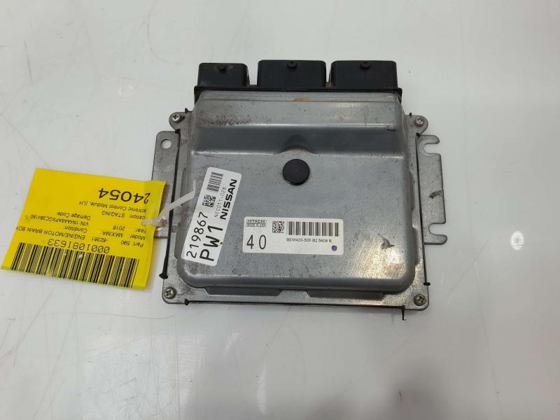 2016 Nissan Maxima Engine/Motor Brain Box