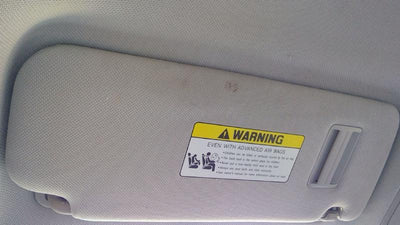 2015 - 2019 Hyundai Sonata Sun Visor LH Driver Side Gray w/o Sunroof OEM 85201C2000TRY