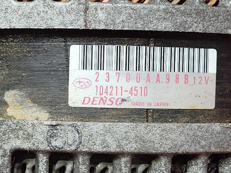 2017-2023 Subaru Impreza Alternator Assembly Denso Genuine OEM 23700AA98B