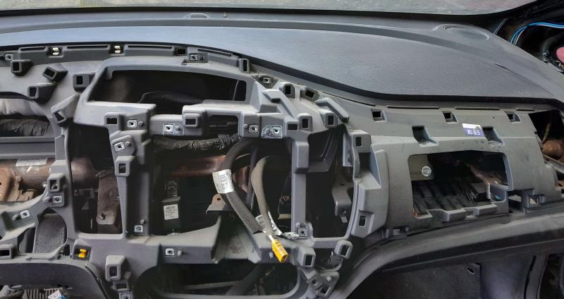2014-2016 Kia Forte Sedan Dashboard Panel Dash Pad - Black OEM 84710A7120WK