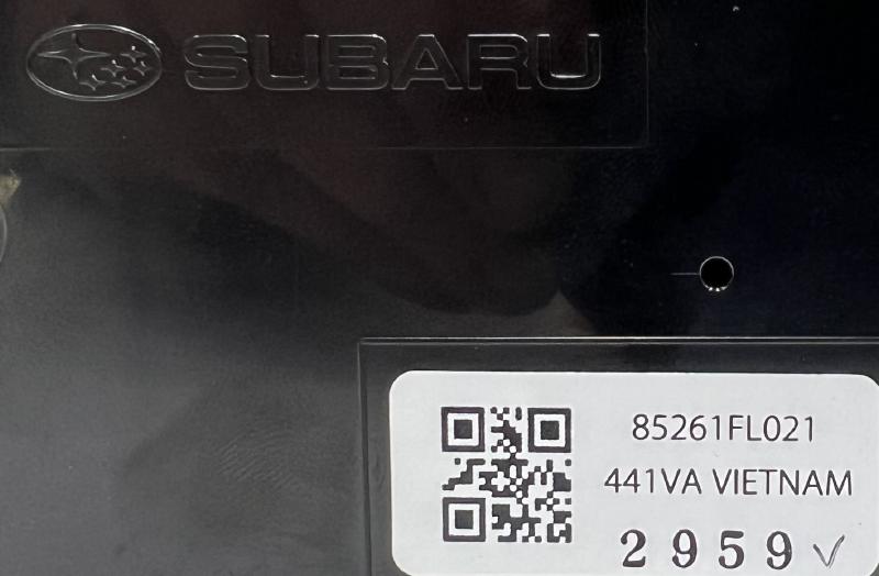 2020 Subaru Impreza Info-Gps-Tv Screen