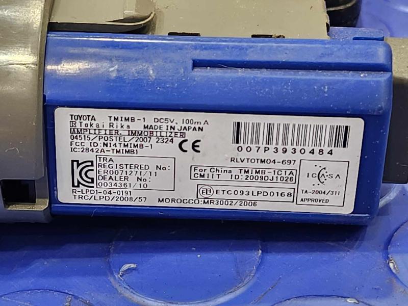 2012-2015 Toyota Prius 1.8L Keyless Ignition Smart Key Switch with FOB OEM 8961175044