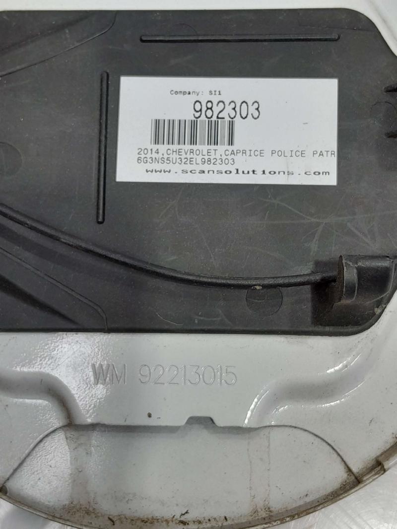 2014 Chevrolet Caprice Fuel Tank Door