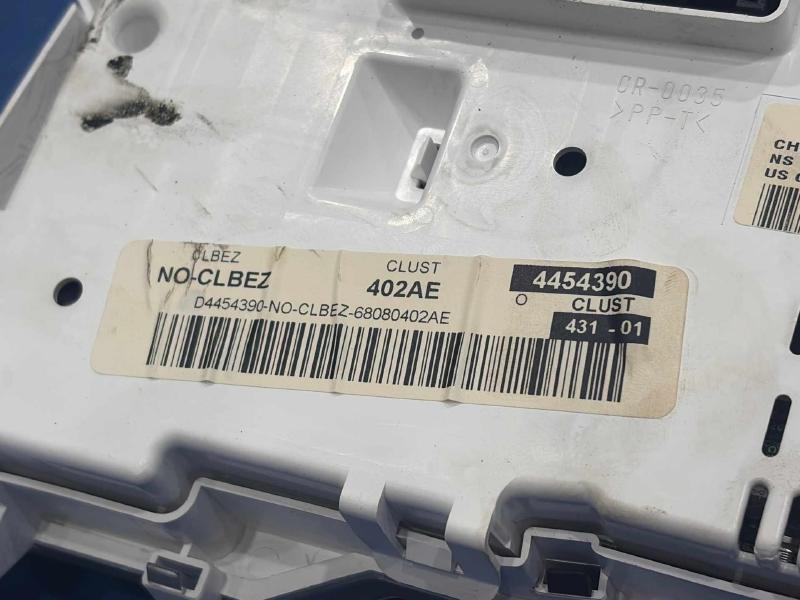 2012 Jeep Compass Speedometer