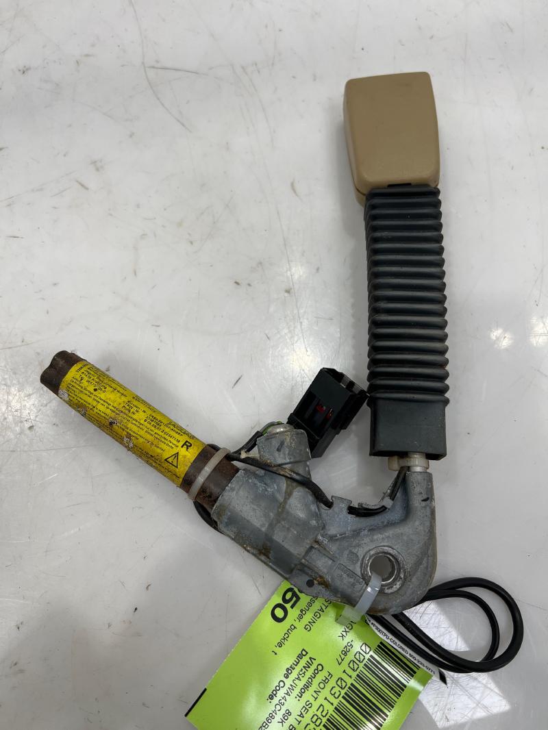 2008 Jaguar XK Front Seat Belt