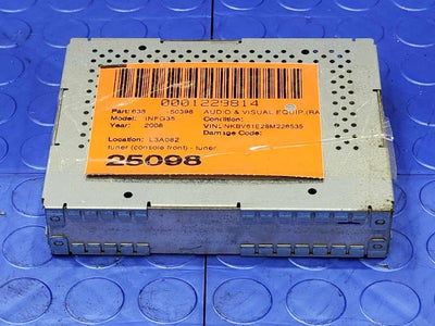 2008 Infiniti G35 Audio & Visual Equip.(Radio)