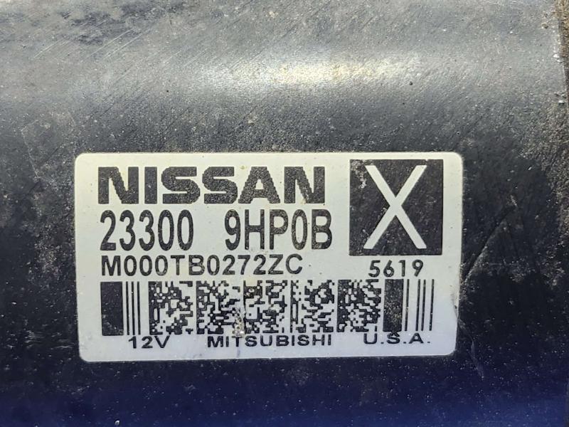 2015 Nissan Murano Starter Motor